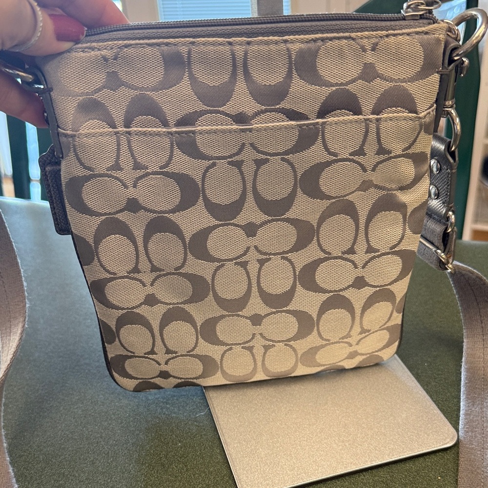 Coach Gray Messenger Bag - Picture 3 of 6